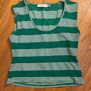 Anthropologie Bishop & Young Green Tank Top